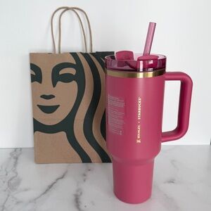 Starbucks x Stanley - Limited Edition Target NWT in berry with brushed gold